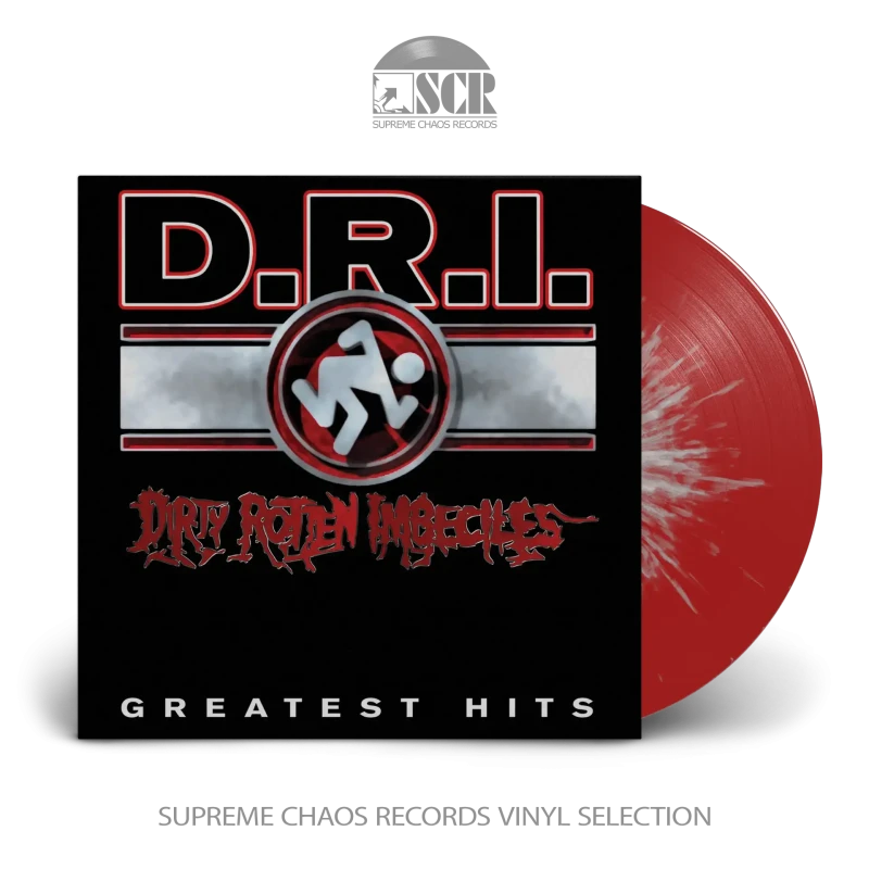 D.R.I. - Greatest Hits RED MULTI SPLATTER (Vinyl LP) PRE-ORDER