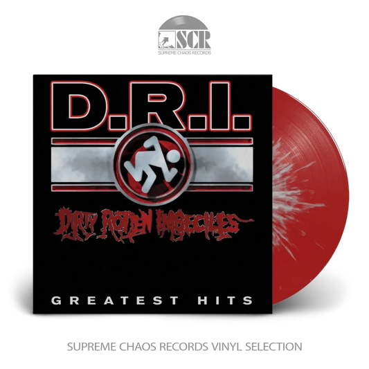 D.R.I. - Greatest Hits RED MULTI SPLATTER (Vinyl LP) PRE-ORDER